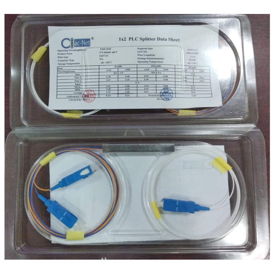 AC NET 1*4 Optical PLC Splitter